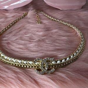 Chanel inspired choker